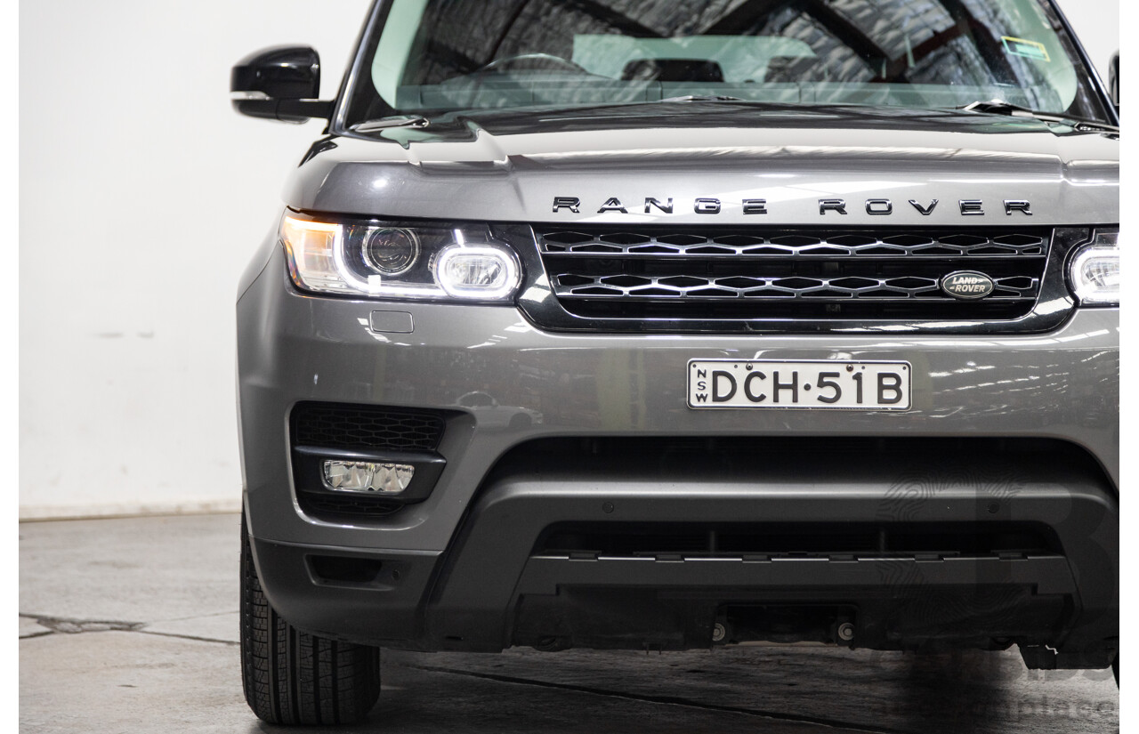 11/2015 Range Rover Range Rover Sport 3.0 TDV6 SE (AWD) LW MY16 4d Wagon Ammonite Metallic Grey Turbo Diesel V6 3.0L