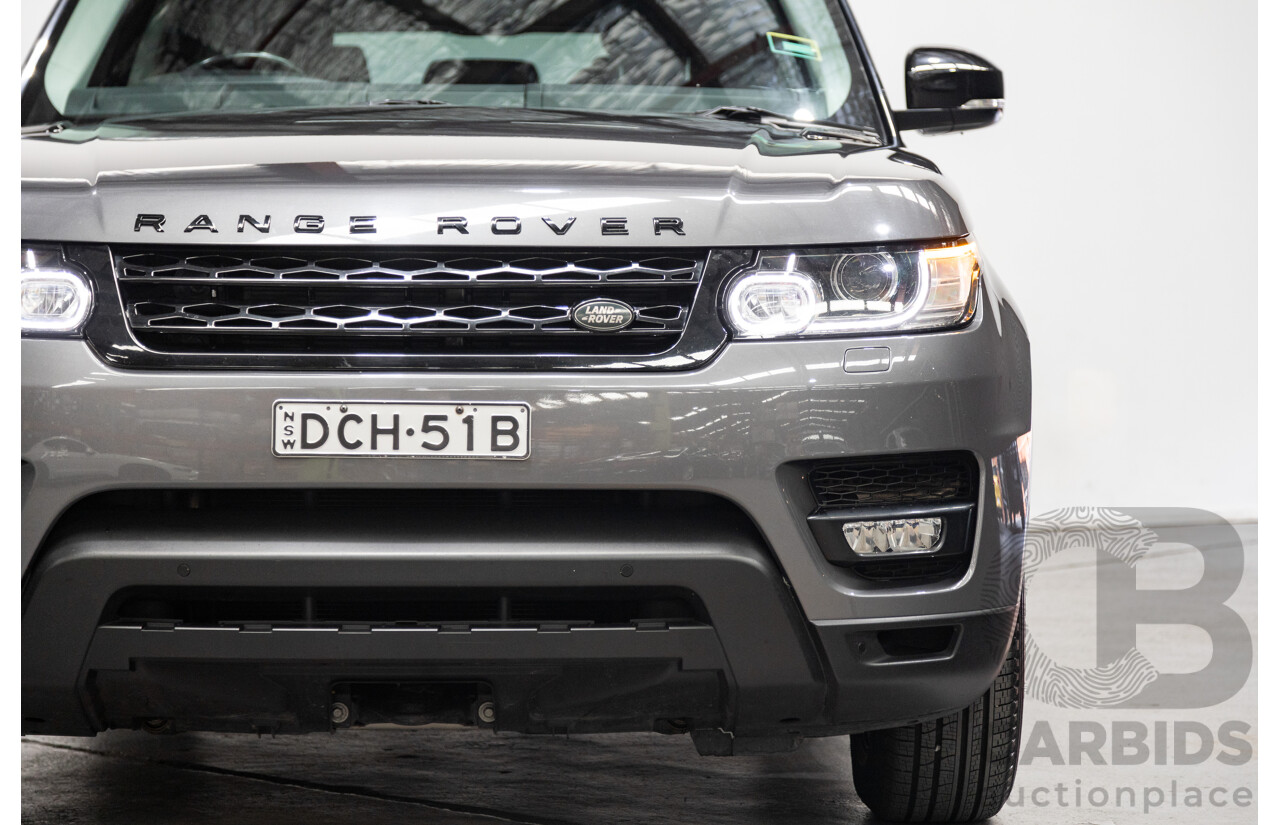 11/2015 Range Rover Range Rover Sport 3.0 TDV6 SE (AWD) LW MY16 4d Wagon Ammonite Metallic Grey Turbo Diesel V6 3.0L