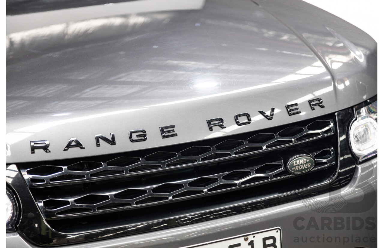 11/2015 Range Rover Range Rover Sport 3.0 TDV6 SE (AWD) LW MY16 4d Wagon Ammonite Metallic Grey Turbo Diesel V6 3.0L