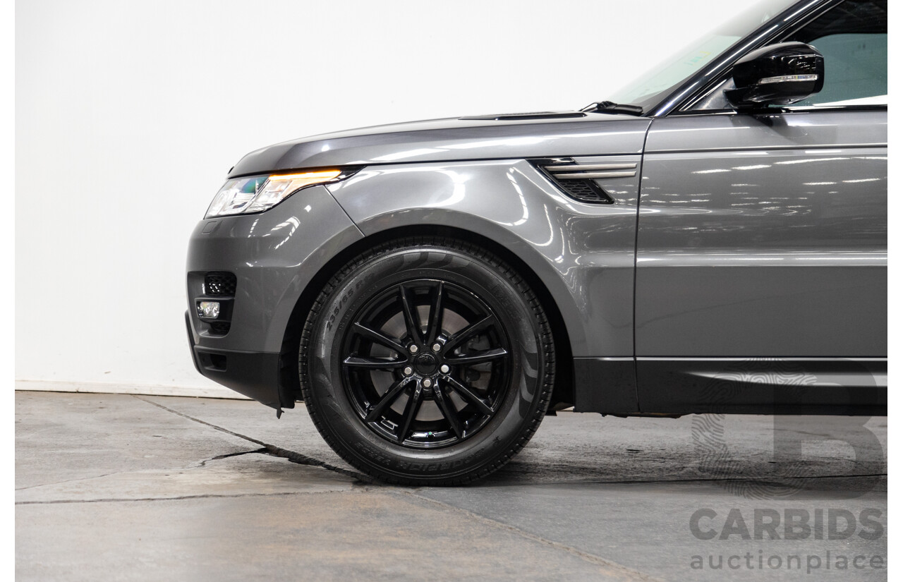 11/2015 Range Rover Range Rover Sport 3.0 TDV6 SE (AWD) LW MY16 4d Wagon Ammonite Metallic Grey Turbo Diesel V6 3.0L