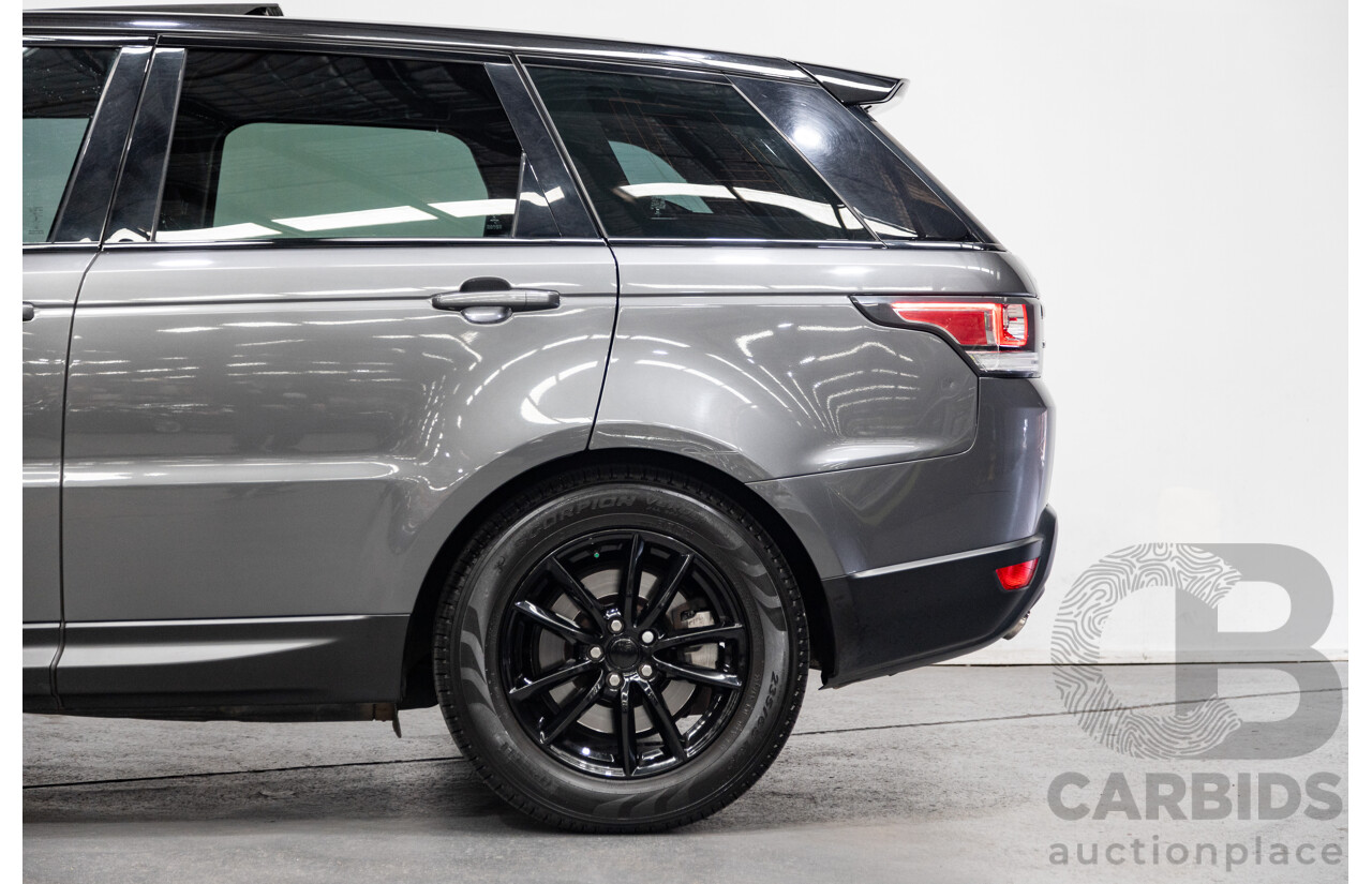 11/2015 Range Rover Range Rover Sport 3.0 TDV6 SE (AWD) LW MY16 4d Wagon Ammonite Metallic Grey Turbo Diesel V6 3.0L