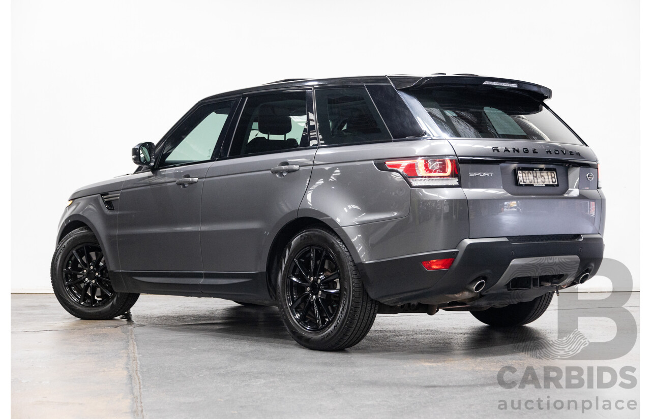 11/2015 Range Rover Range Rover Sport 3.0 TDV6 SE (AWD) LW MY16 4d Wagon Ammonite Metallic Grey Turbo Diesel V6 3.0L