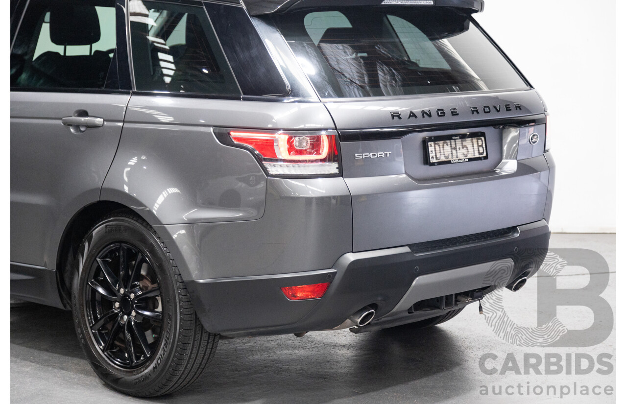 11/2015 Range Rover Range Rover Sport 3.0 TDV6 SE (AWD) LW MY16 4d Wagon Ammonite Metallic Grey Turbo Diesel V6 3.0L