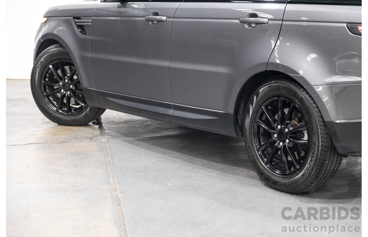 11/2015 Range Rover Range Rover Sport 3.0 TDV6 SE (AWD) LW MY16 4d Wagon Ammonite Metallic Grey Turbo Diesel V6 3.0L