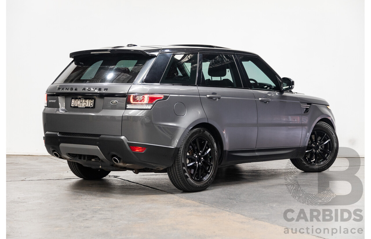 11/2015 Range Rover Range Rover Sport 3.0 TDV6 SE (AWD) LW MY16 4d Wagon Ammonite Metallic Grey Turbo Diesel V6 3.0L