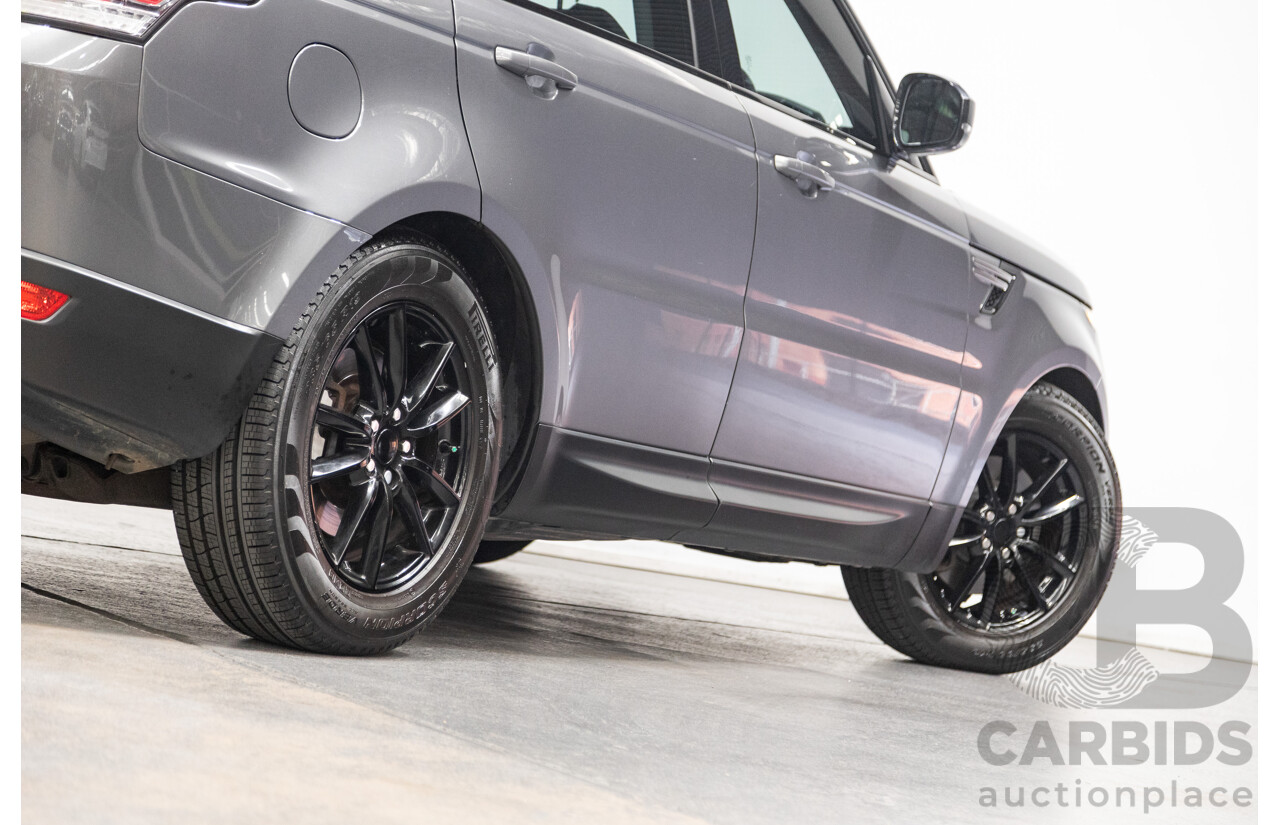 11/2015 Range Rover Range Rover Sport 3.0 TDV6 SE (AWD) LW MY16 4d Wagon Ammonite Metallic Grey Turbo Diesel V6 3.0L