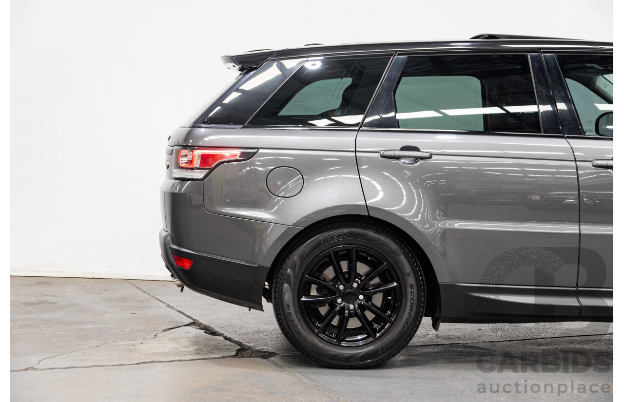 11/2015 Range Rover Range Rover Sport 3.0 TDV6 SE (AWD) LW MY16 4d Wagon Ammonite Metallic Grey Turbo Diesel V6 3.0L