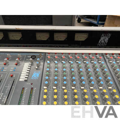 Allen & Heath GL3300 40 Channel Dual Function Audio Mixing Console with Rack Units and Road Cases