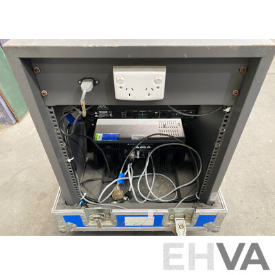 Allen & Heath GL3300 40 Channel Dual Function Audio Mixing Console with Rack Units and Road Cases