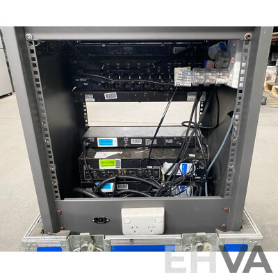 Allen & Heath GL3300 40 Channel Dual Function Audio Mixing Console with Rack Units and Road Cases