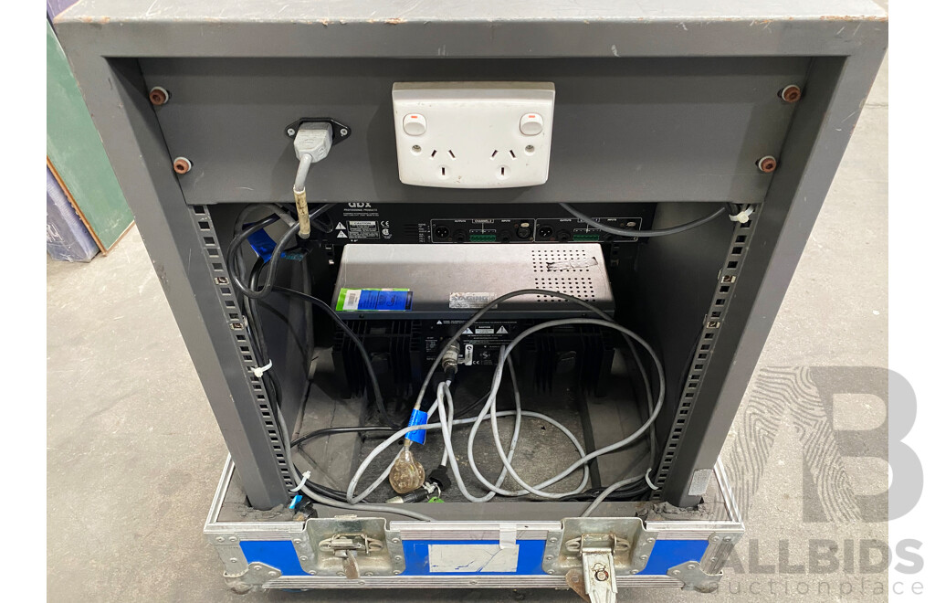 Allen & Heath GL3300 40 Channel Dual Function Audio Mixing Console with Rack Units and Road Cases