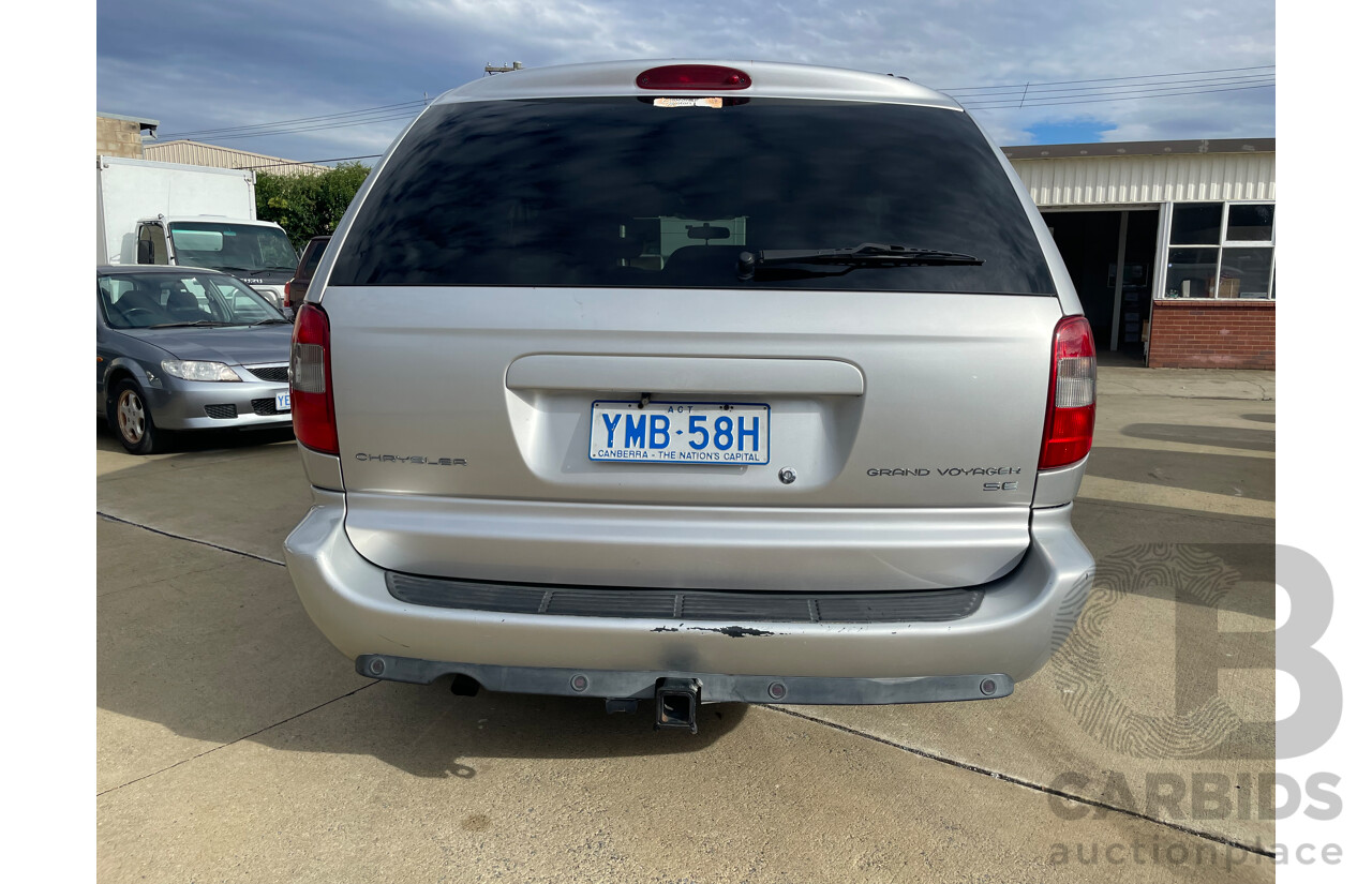 02/2007 Chrysler Voyager SE FWD RG 05 UPGRADE 4D Wagon Silver 3.3L