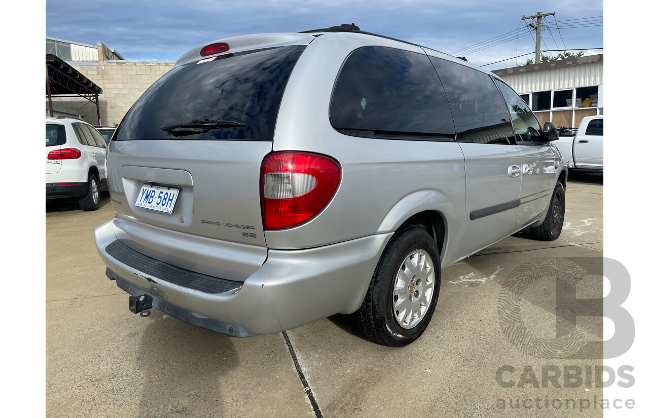 02/2007 Chrysler Voyager SE FWD RG 05 UPGRADE 4D Wagon Silver 3.3L