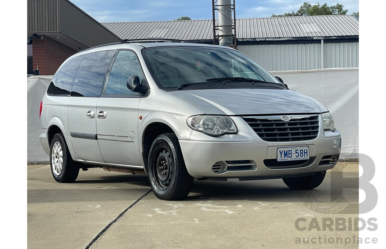 02/2007 Chrysler Voyager SE FWD RG 05 UPGRADE 4D Wagon Silver 3.3L