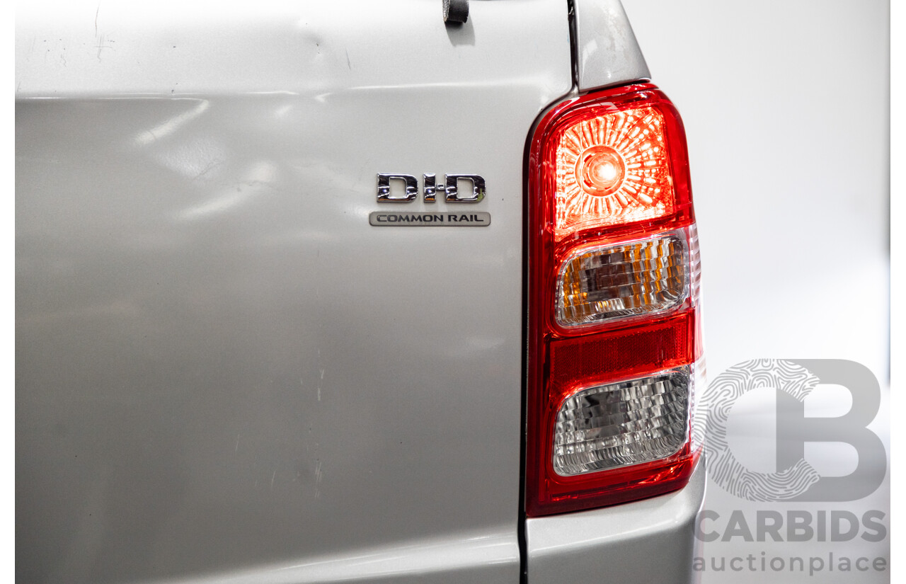 10/2015 Mitsubishi Triton GLX (4x4) MQ MY16 Dual Cab Utility Metallic Silver Turbo Diesel 2.4L