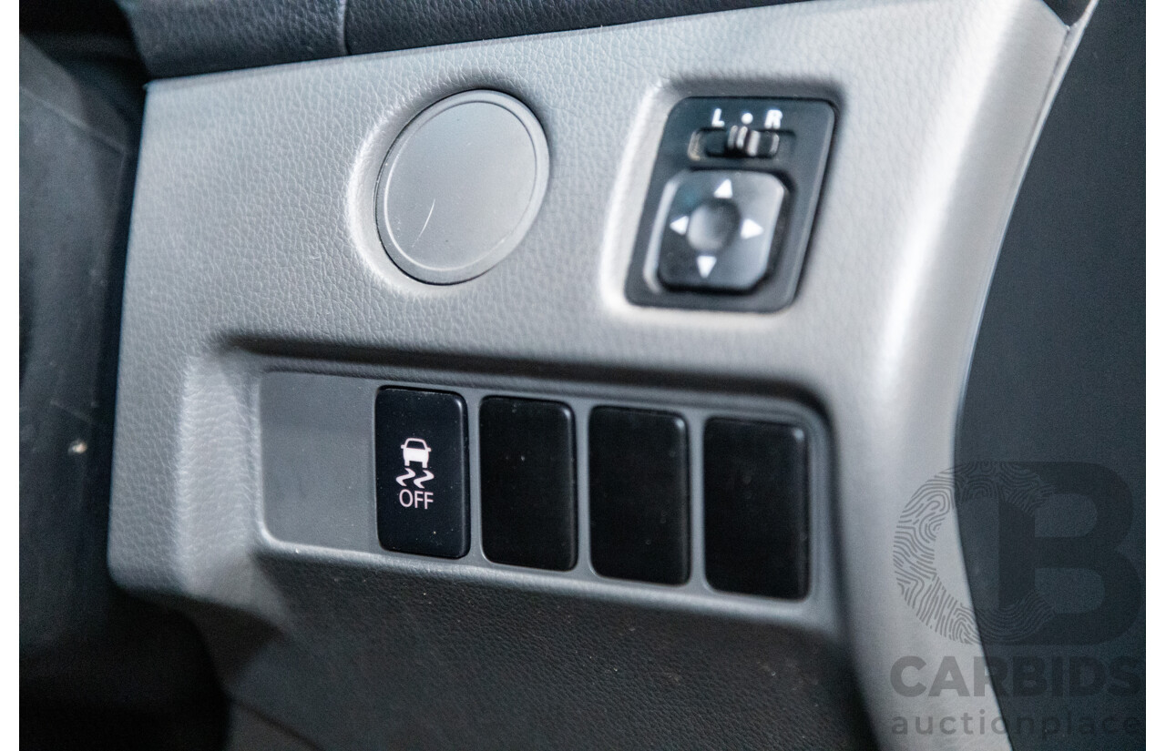 10/2015 Mitsubishi Triton GLX (4x4) MQ MY16 Dual Cab Utility Metallic Silver Turbo Diesel 2.4L