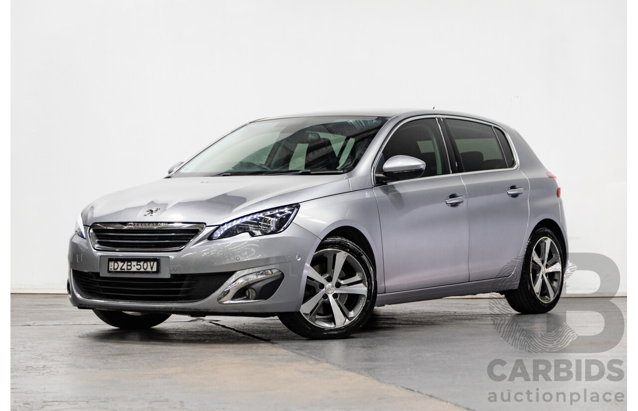 01/2019 Peugeot 308 Allure T9 MY19 4d Hatch Artense Grey Turbo 1.2L