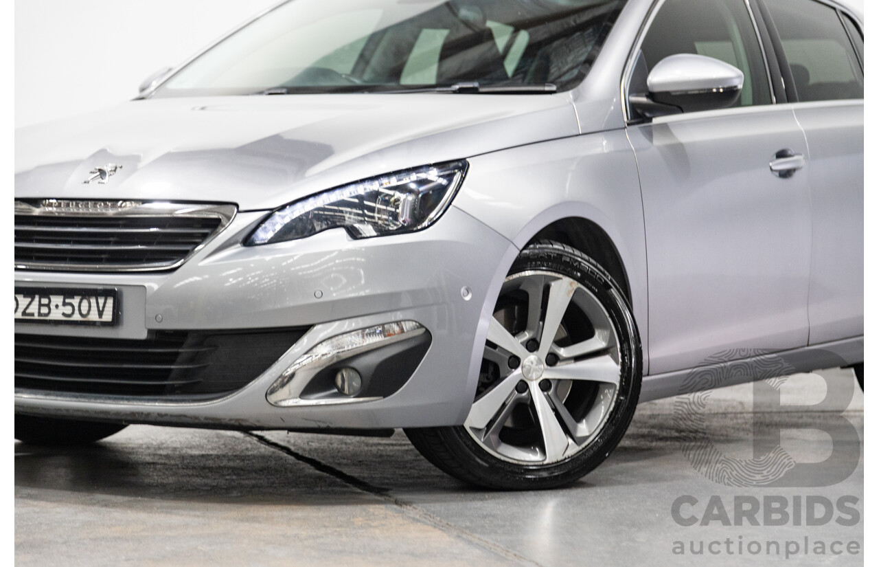 01/2019 Peugeot 308 Allure T9 MY19 4d Hatch Artense Grey Turbo 1.2L