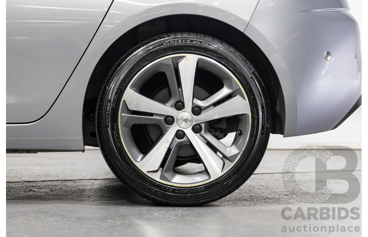 01/2019 Peugeot 308 Allure T9 MY19 4d Hatch Artense Grey Turbo 1.2L