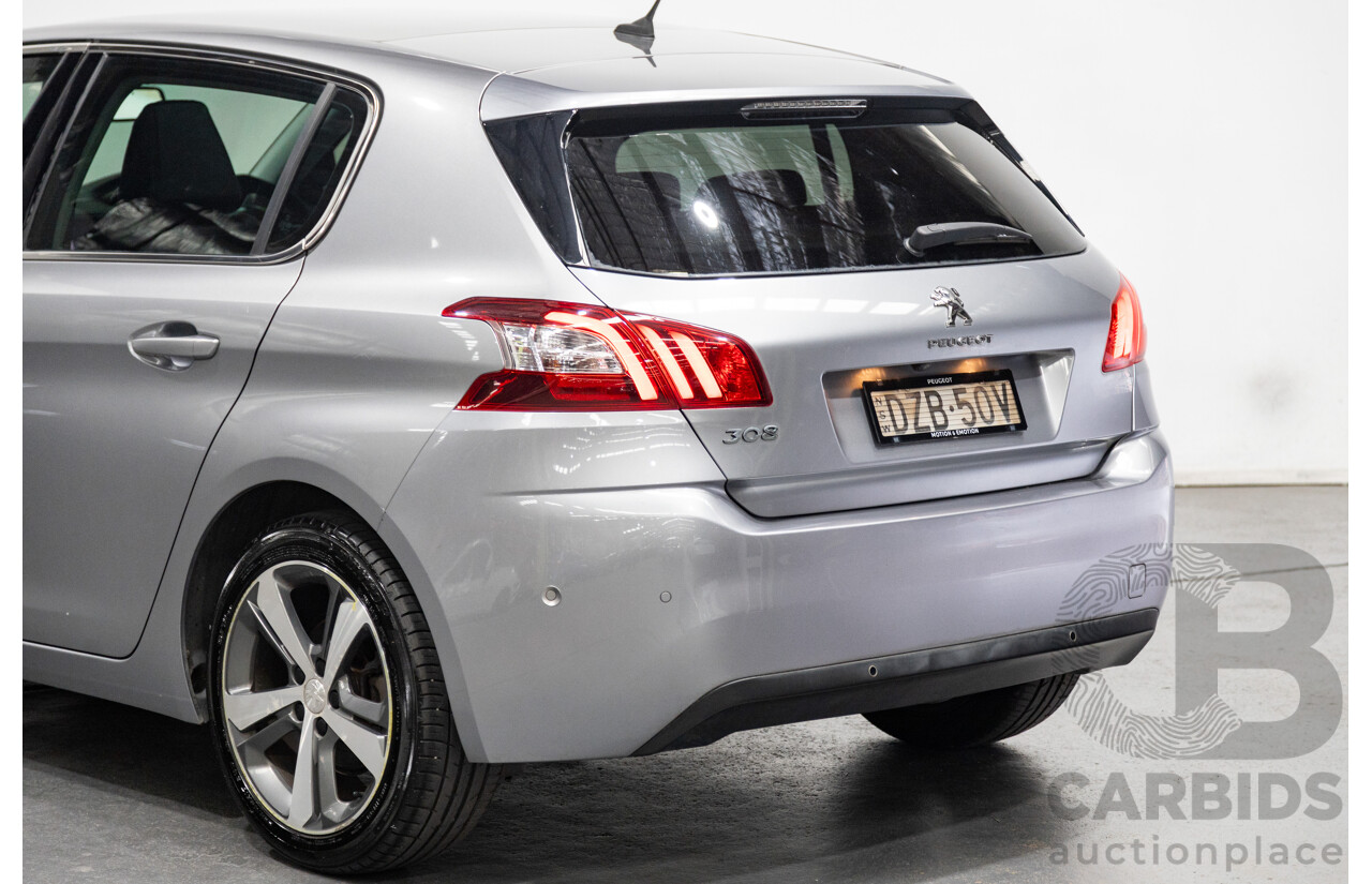 01/2019 Peugeot 308 Allure T9 MY19 4d Hatch Artense Grey Turbo 1.2L