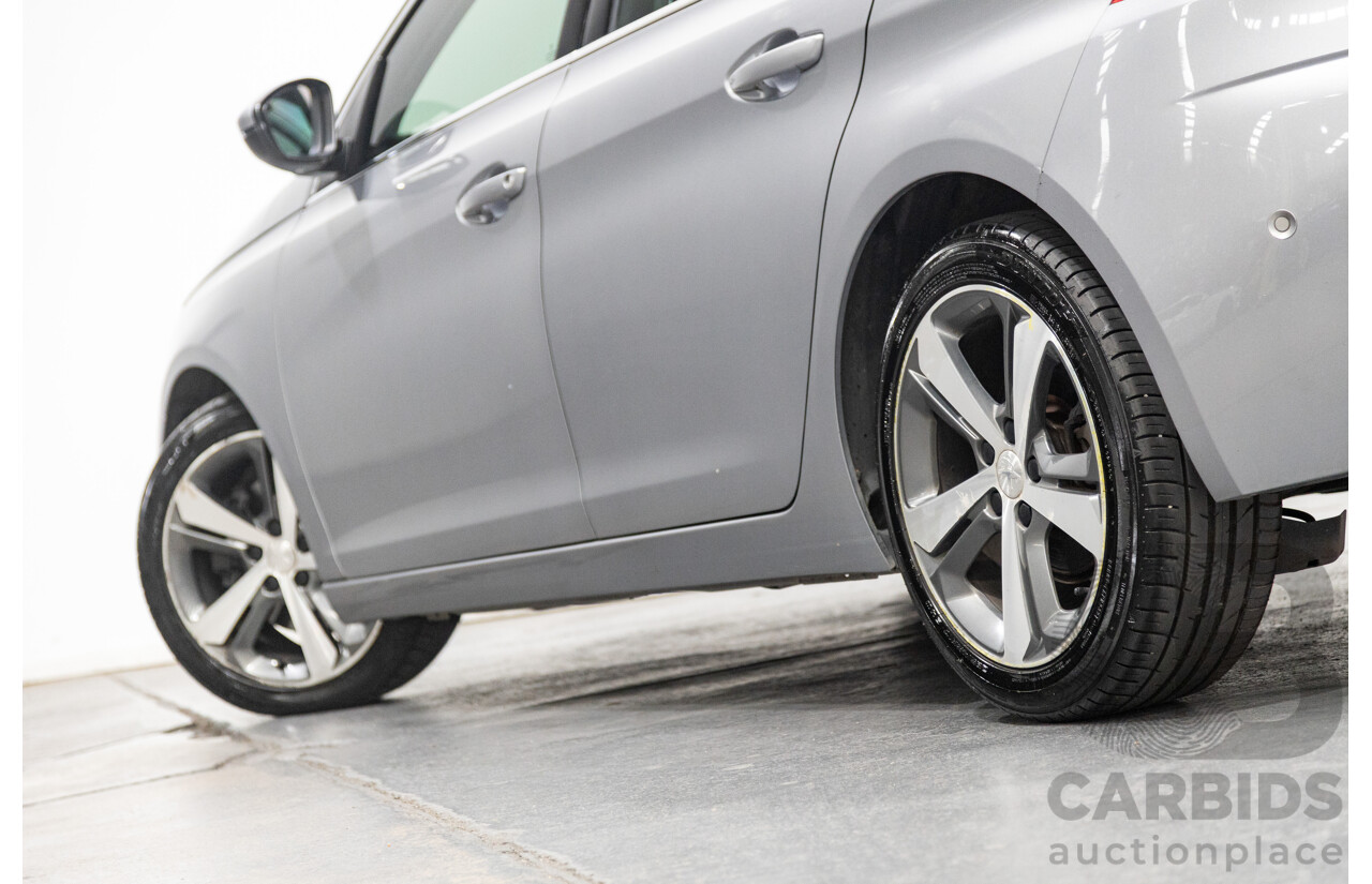 01/2019 Peugeot 308 Allure T9 MY19 4d Hatch Artense Grey Turbo 1.2L