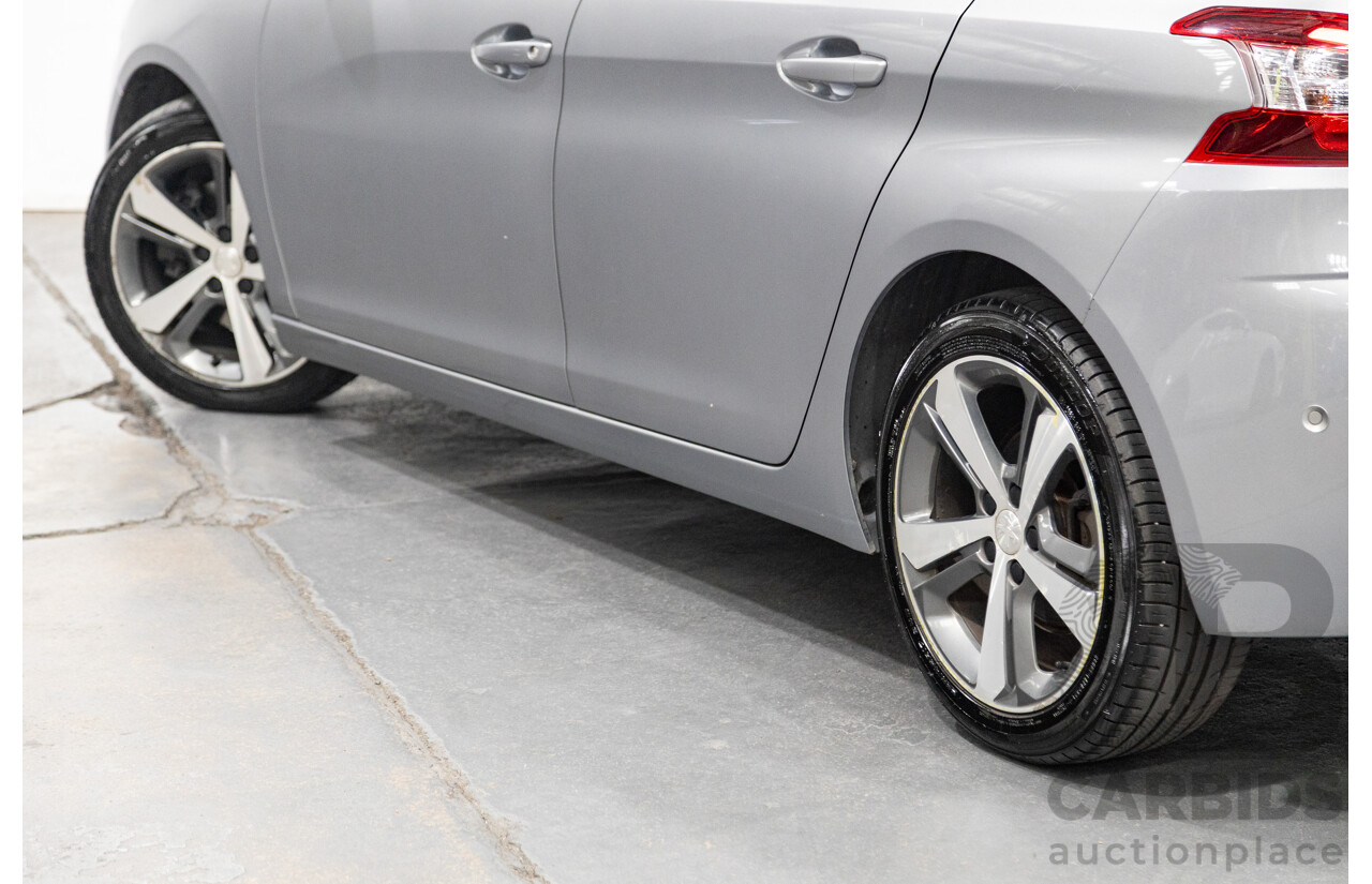 01/2019 Peugeot 308 Allure T9 MY19 4d Hatch Artense Grey Turbo 1.2L