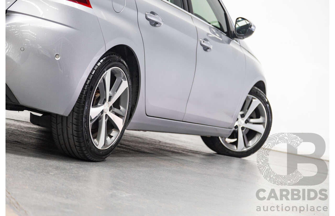 01/2019 Peugeot 308 Allure T9 MY19 4d Hatch Artense Grey Turbo 1.2L