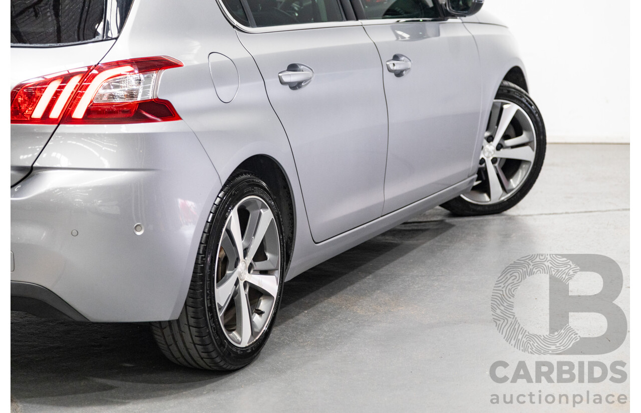 01/2019 Peugeot 308 Allure T9 MY19 4d Hatch Artense Grey Turbo 1.2L