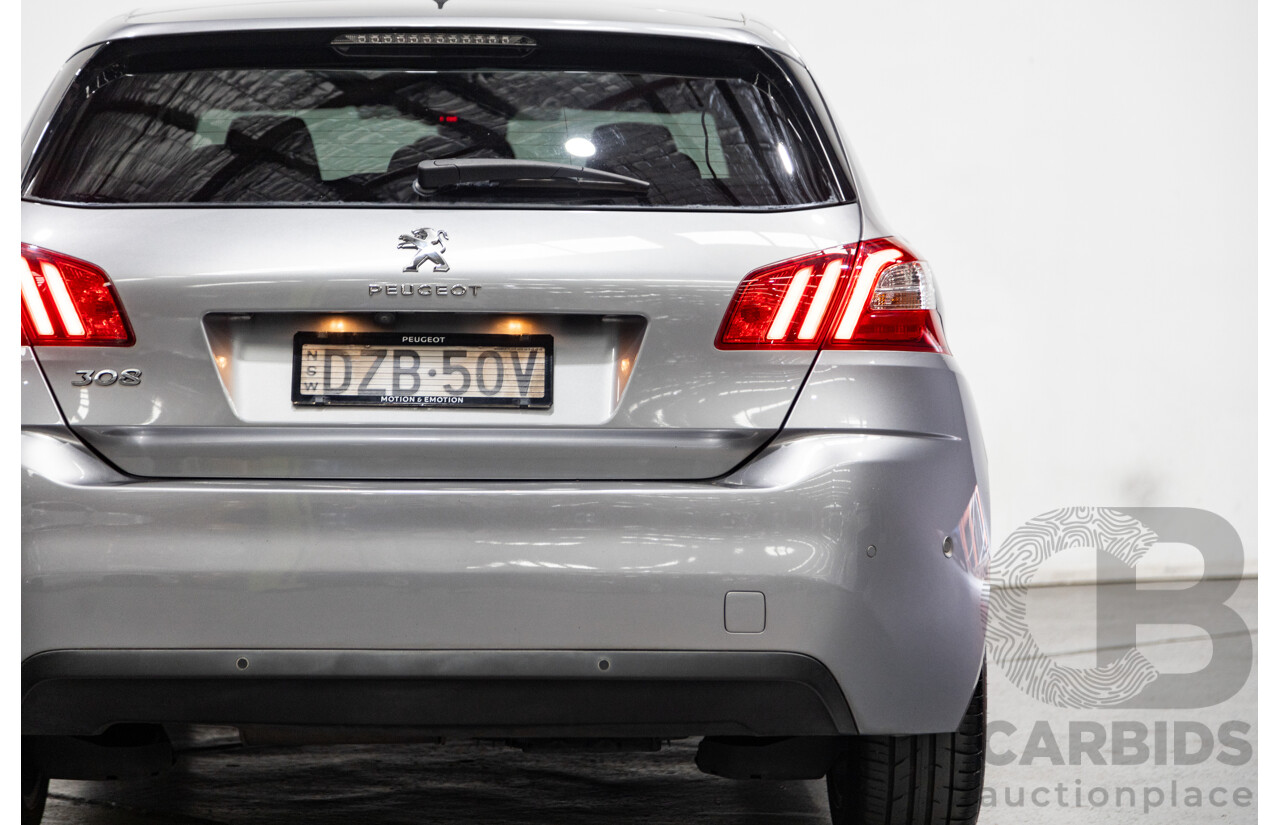 01/2019 Peugeot 308 Allure T9 MY19 4d Hatch Artense Grey Turbo 1.2L