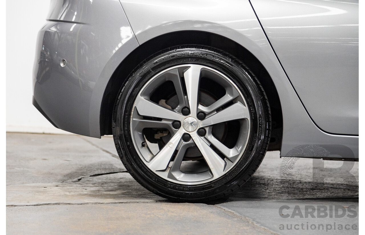 01/2019 Peugeot 308 Allure T9 MY19 4d Hatch Artense Grey Turbo 1.2L