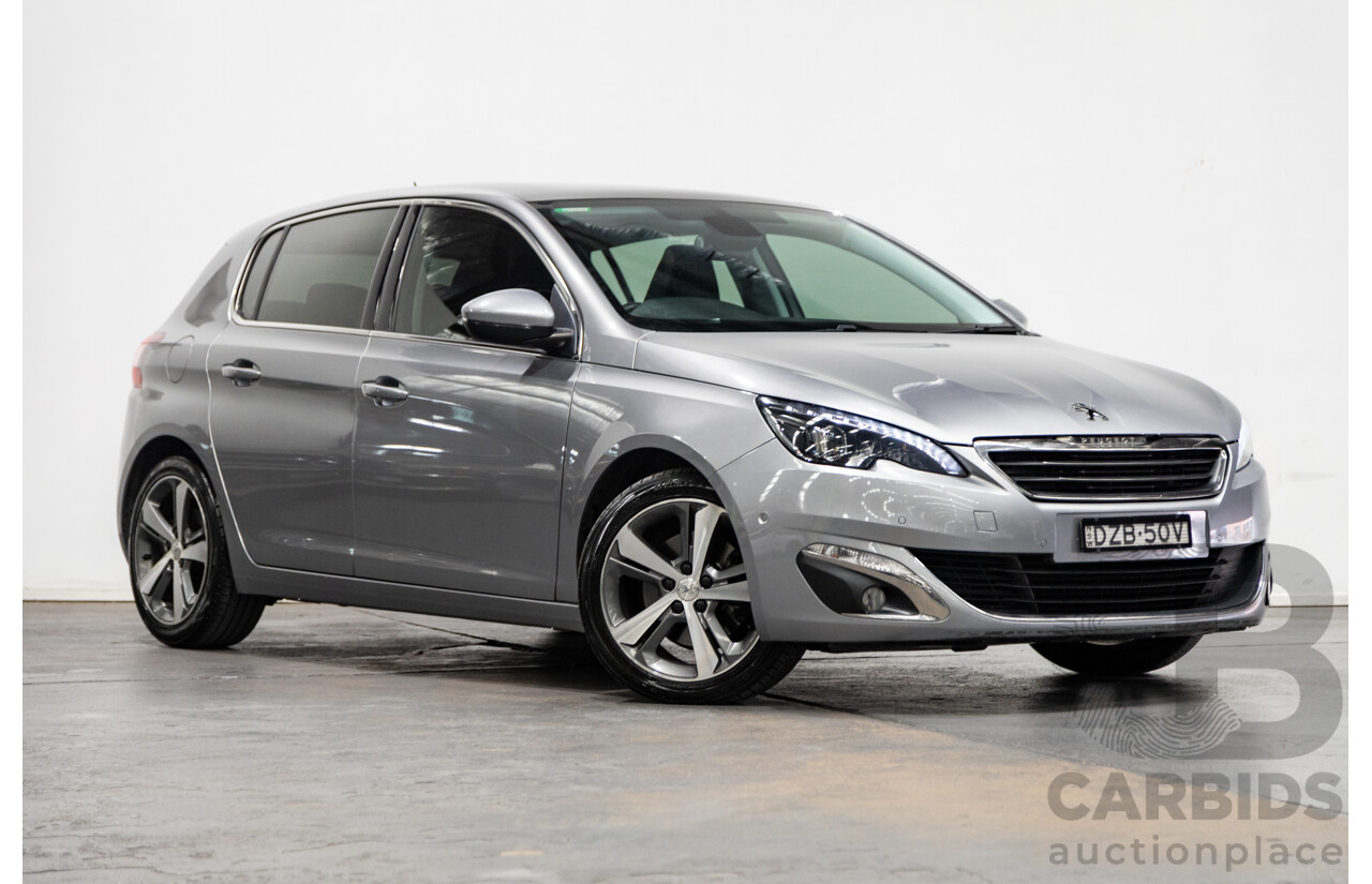 01/2019 Peugeot 308 Allure T9 MY19 4d Hatch Artense Grey Turbo 1.2L