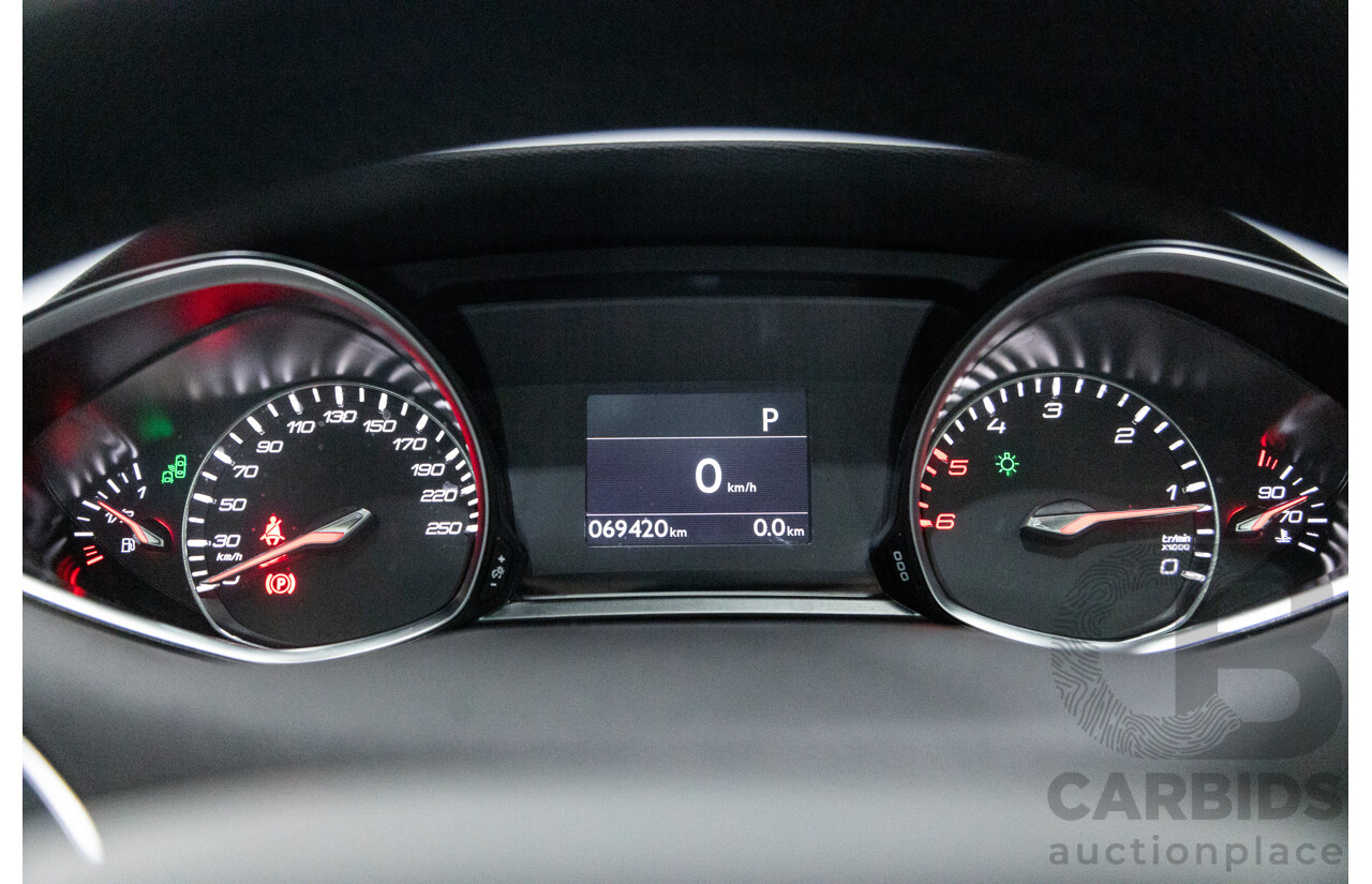 01/2019 Peugeot 308 Allure T9 MY19 4d Hatch Artense Grey Turbo 1.2L