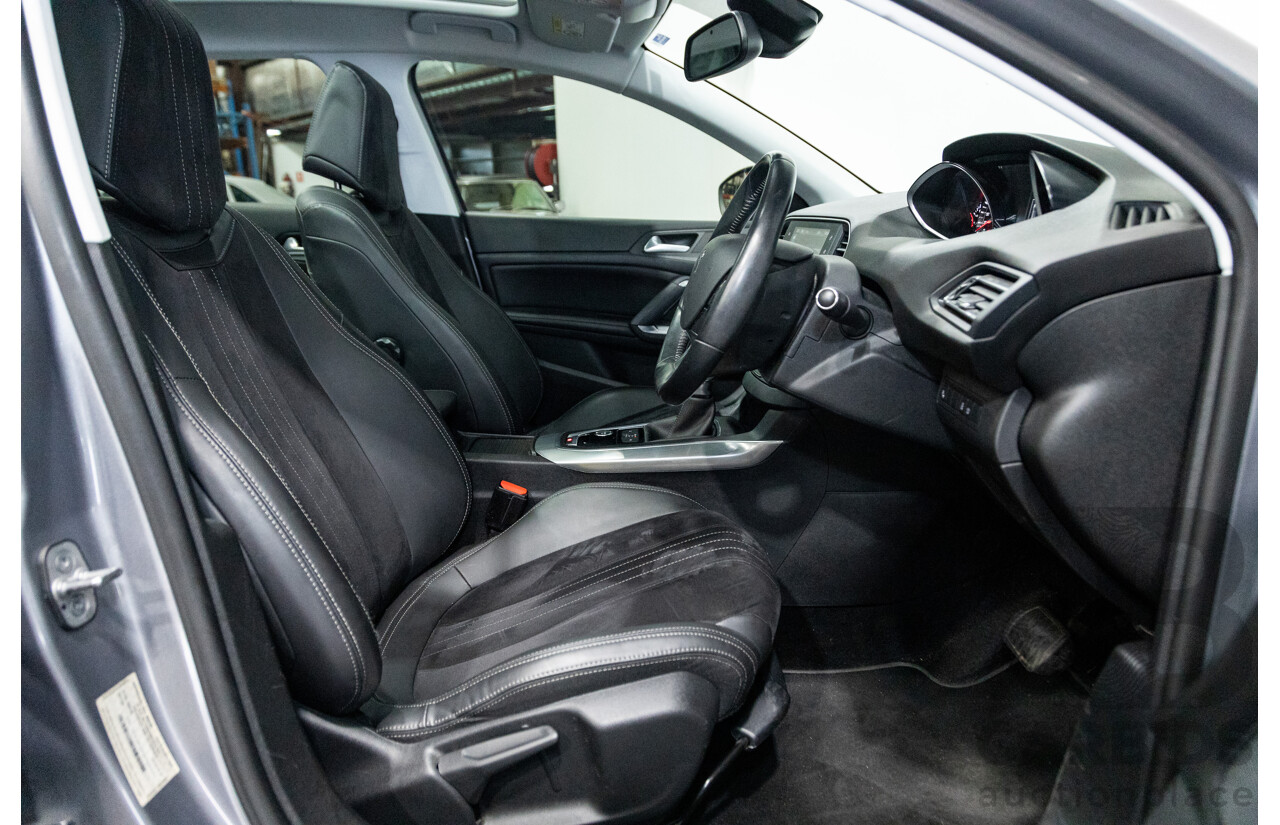 01/2019 Peugeot 308 Allure T9 MY19 4d Hatch Artense Grey Turbo 1.2L