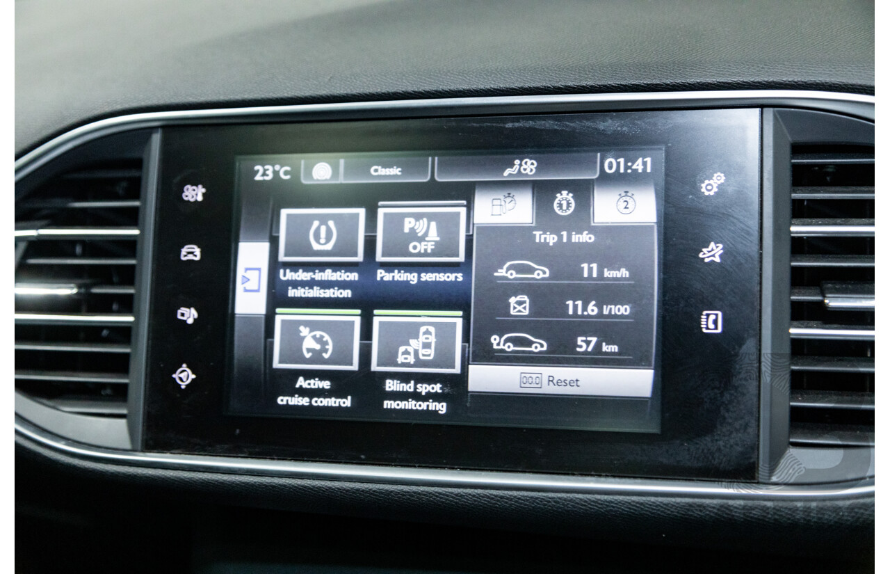 01/2019 Peugeot 308 Allure T9 MY19 4d Hatch Artense Grey Turbo 1.2L