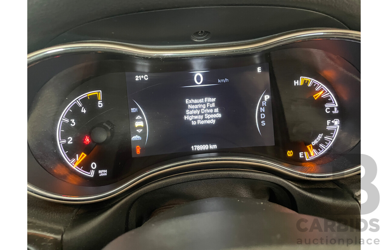 06/2015 Jeep Grand Cherokee LAREDO (4x4) 4x4 WK MY15 4D Wagon White 3.0L