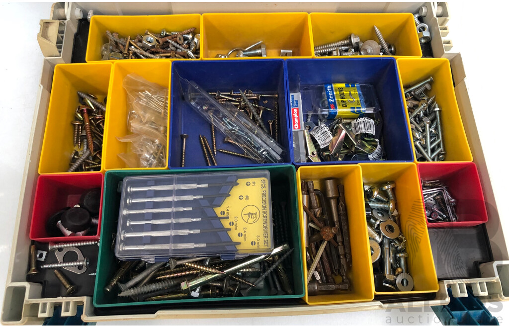 Hard Shell Container with Various Sizes and Types of Fixings