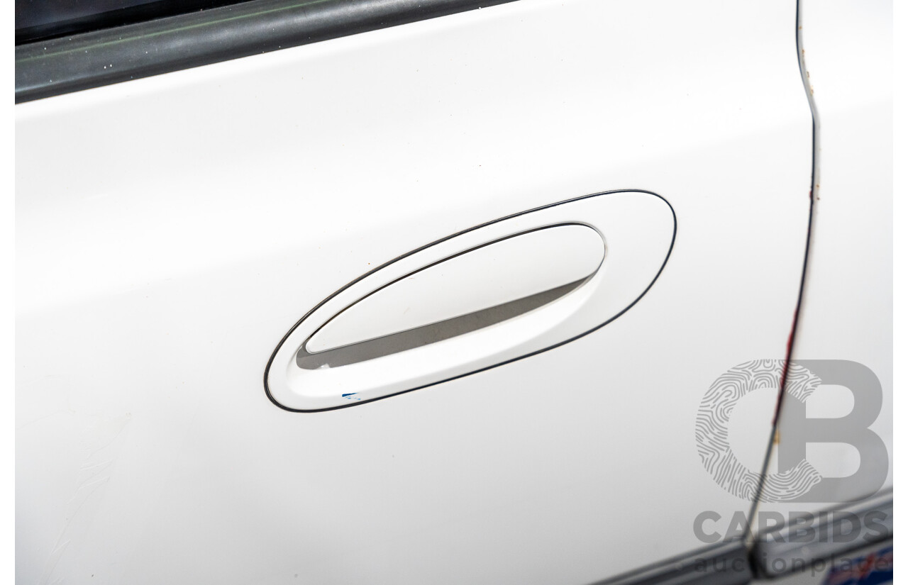 5/2002 Ford Falcon XL Tradesman AUII 2d C/Chas White 4.0L