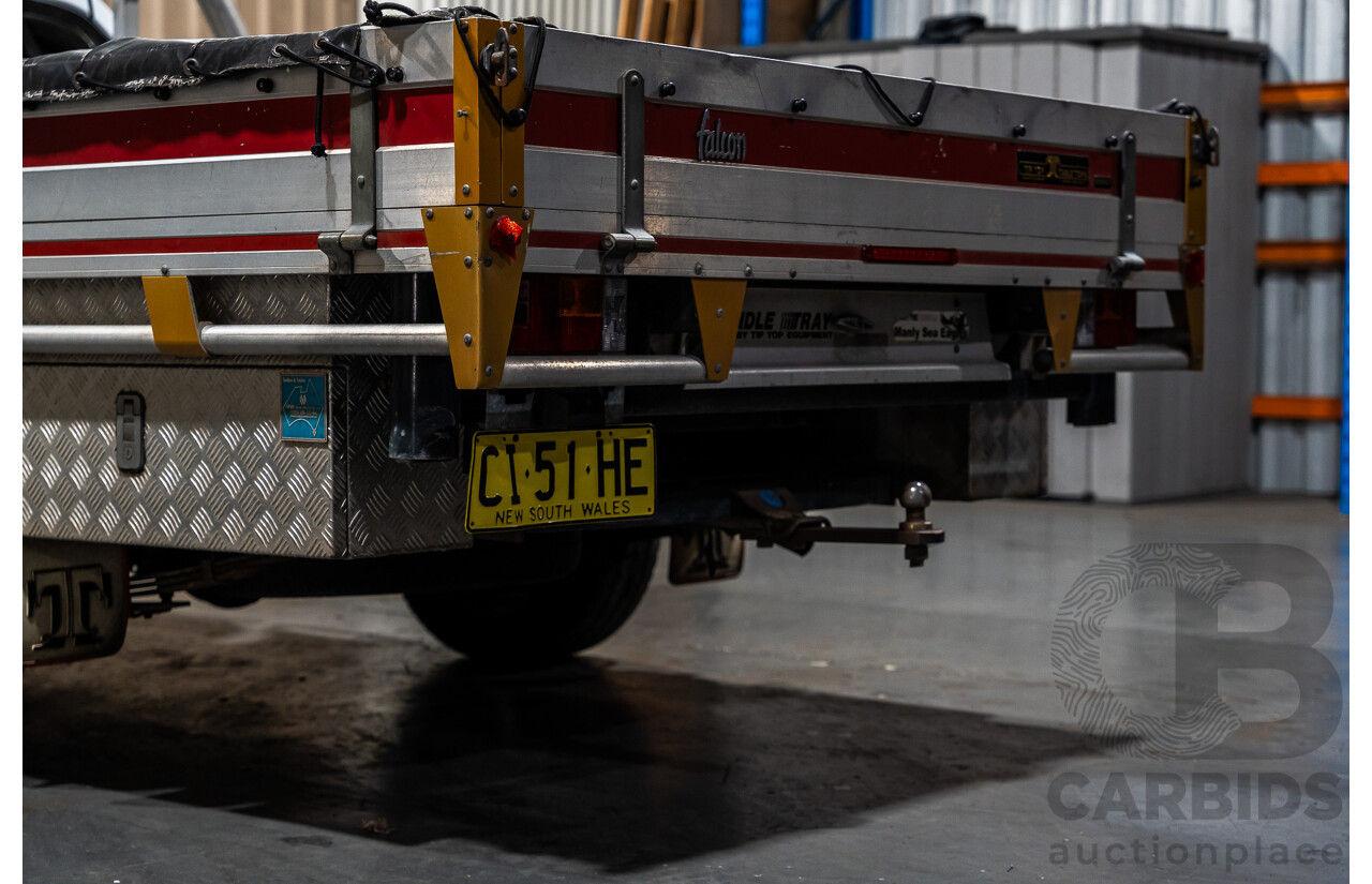 5/2002 Ford Falcon XL Tradesman AUII 2d C/Chas White 4.0L