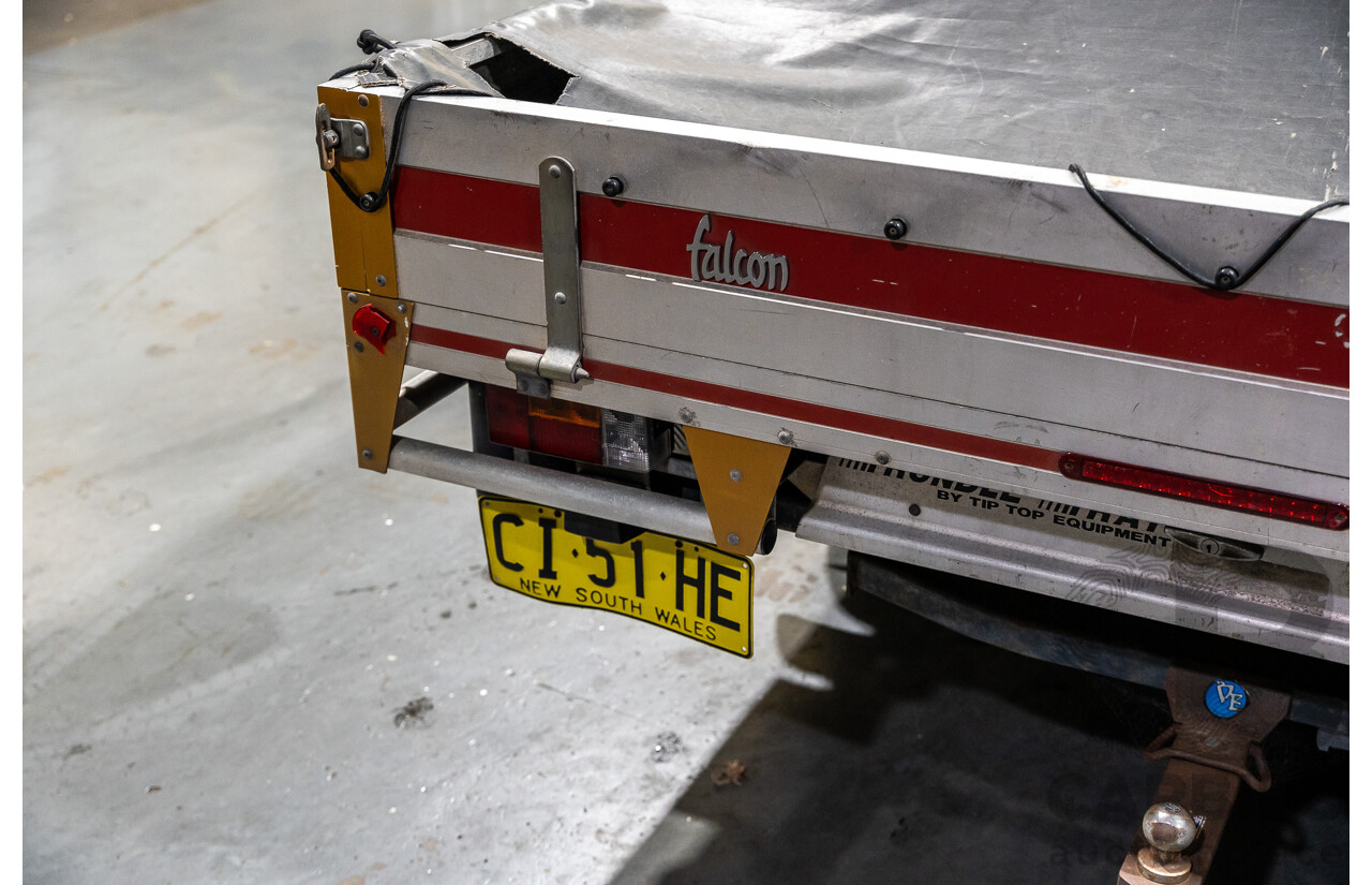 5/2002 Ford Falcon XL Tradesman AUII 2d C/Chas White 4.0L