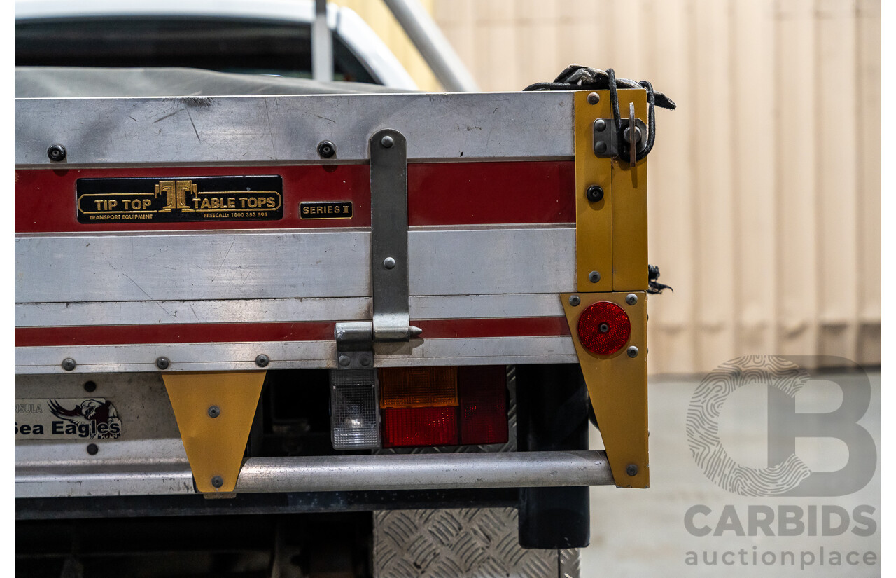 5/2002 Ford Falcon XL Tradesman AUII 2d C/Chas White 4.0L