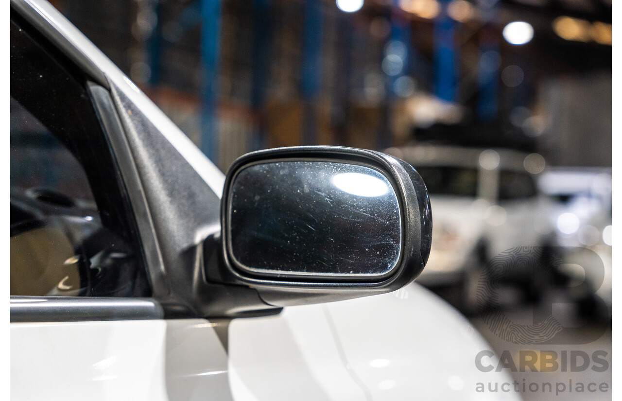 5/2002 Ford Falcon XL Tradesman AUII 2d C/Chas White 4.0L