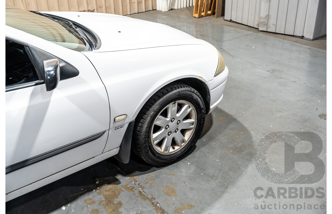 5/2002 Ford Falcon XL Tradesman AUII 2d C/Chas White 4.0L