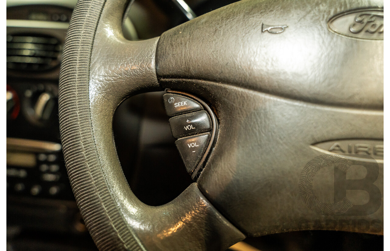 5/2002 Ford Falcon XL Tradesman AUII 2d C/Chas White 4.0L