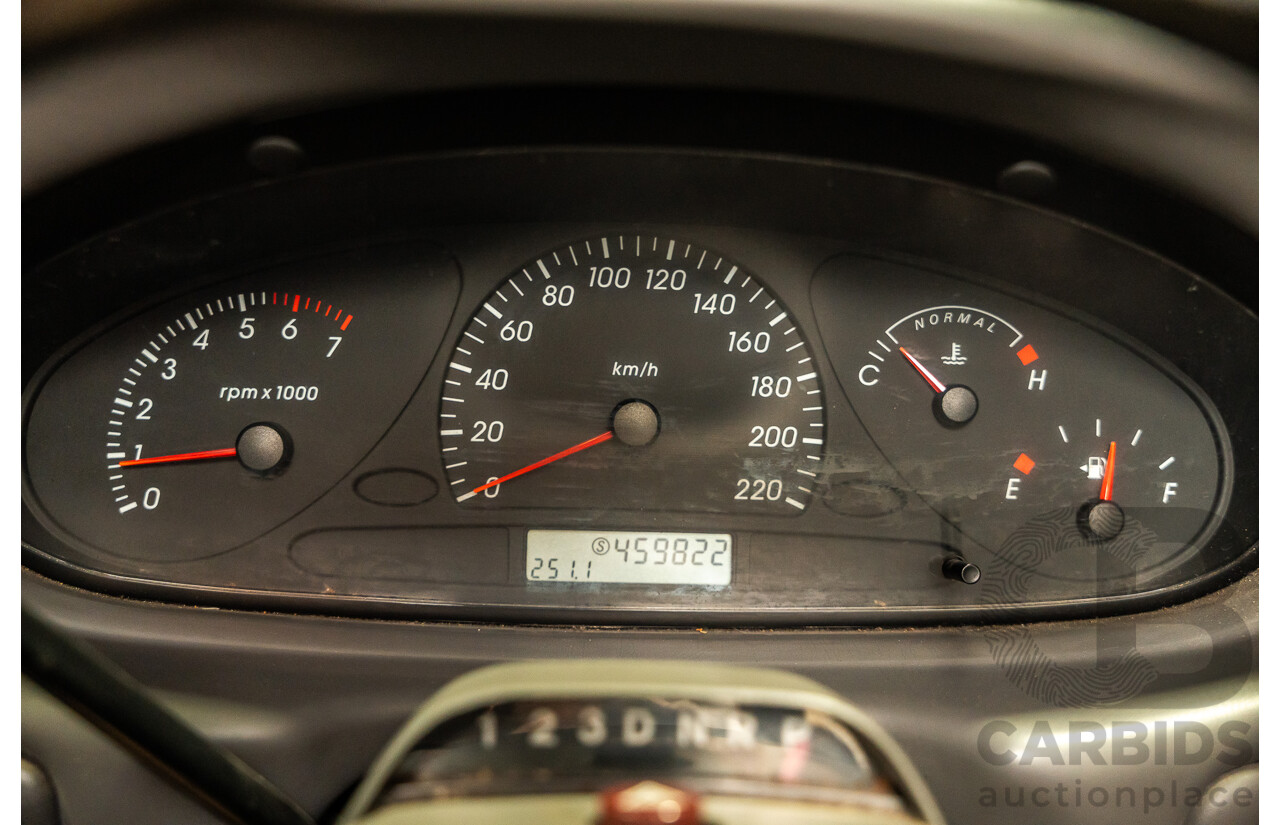 5/2002 Ford Falcon XL Tradesman AUII 2d C/Chas White 4.0L