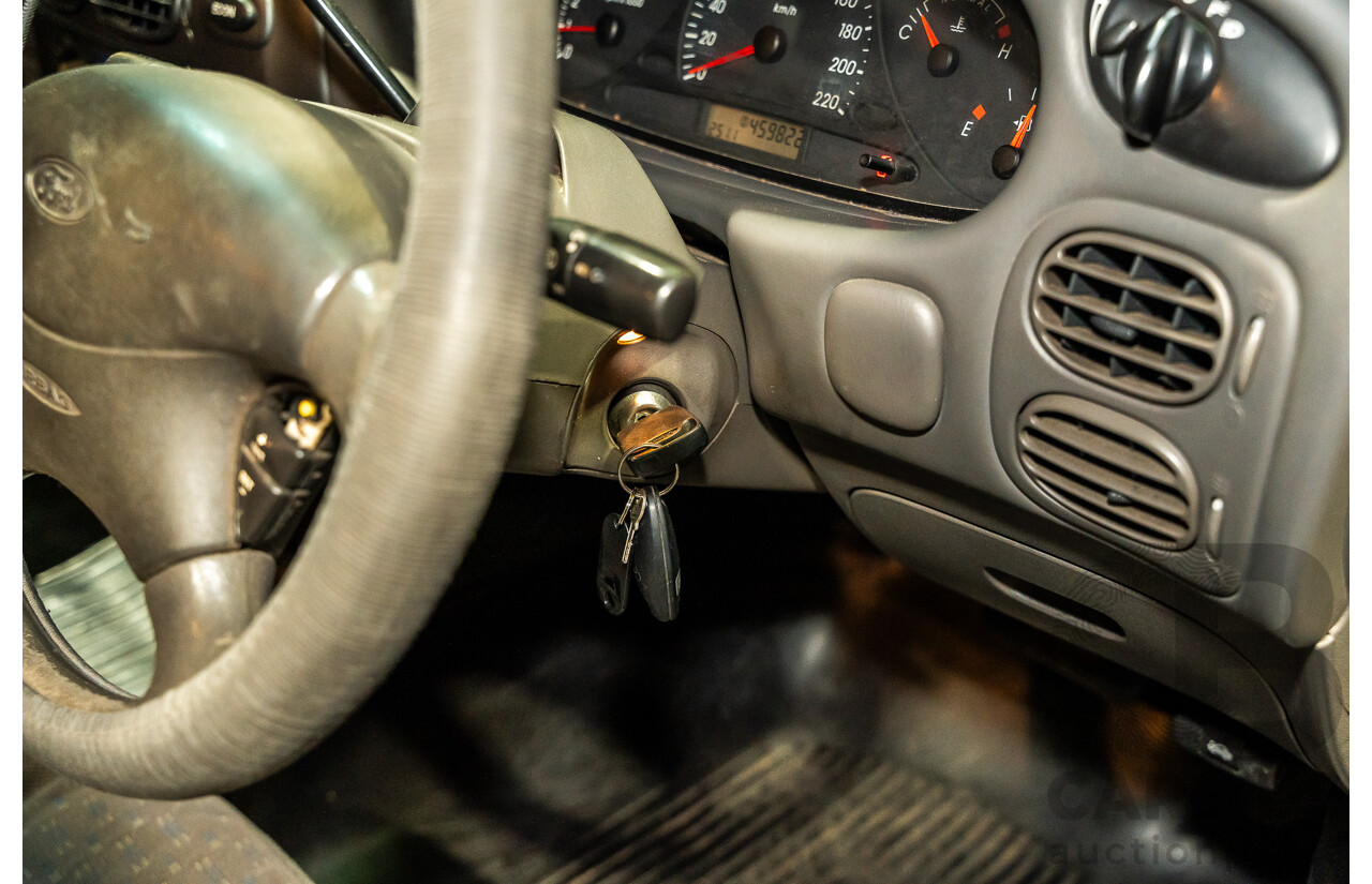 5/2002 Ford Falcon XL Tradesman AUII 2d C/Chas White 4.0L