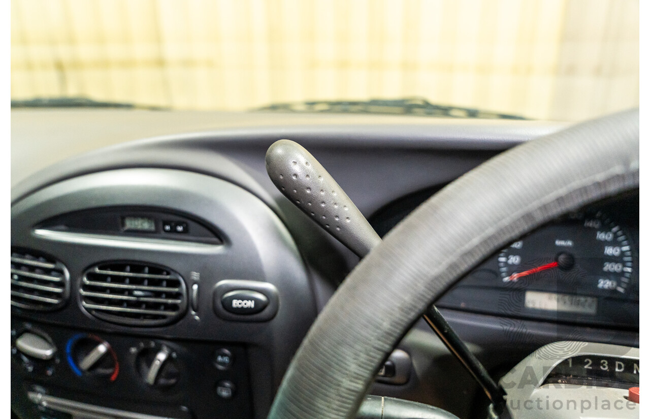 5/2002 Ford Falcon XL Tradesman AUII 2d C/Chas White 4.0L