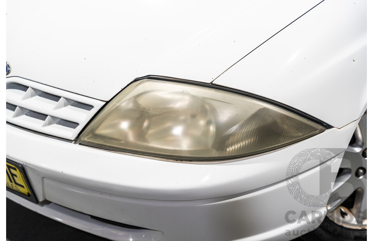 5/2002 Ford Falcon XL Tradesman AUII 2d C/Chas White 4.0L