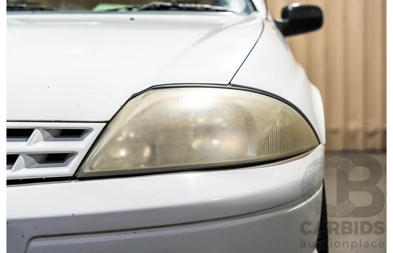 5/2002 Ford Falcon XL Tradesman AUII 2d C/Chas White 4.0L