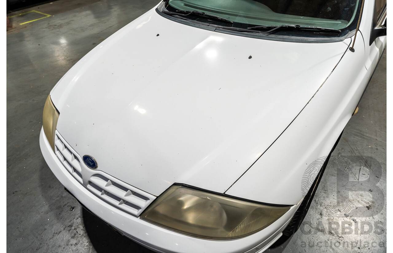 5/2002 Ford Falcon XL Tradesman AUII 2d C/Chas White 4.0L