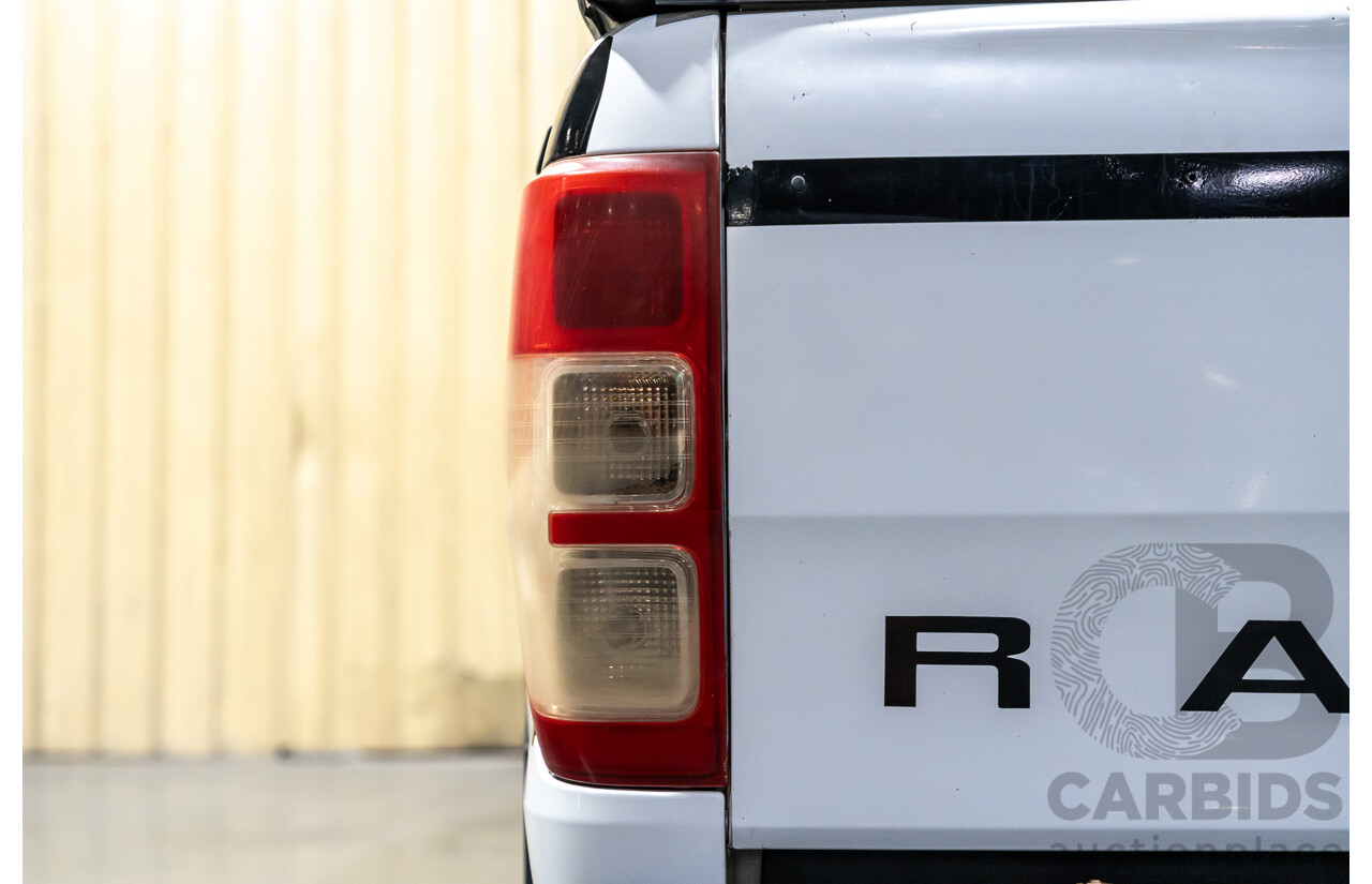 12/2013 Ford Ranger XL 2.2 Hi-Rider PX Super Cab Utility White Turbo Diesel 2.2L